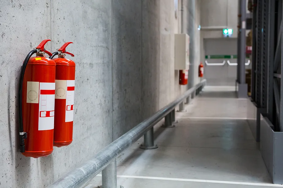 Fire extinguisher installation services