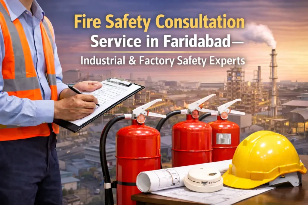 Fire safety consultation service in Faridabad for industrial and factory safety compliance