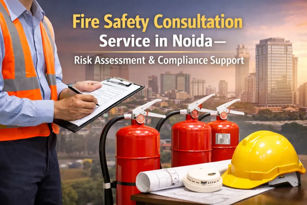 Fire safety consultation service in Noida for risk assessment and compliance support